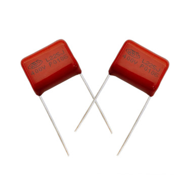 225j 400v Metallized Polypropylene Film Capacitor Cl21 L225j 400v 2.2uf Capacitors Polyester Film 0.0047~10μf 0.6/0.8mm Cartons